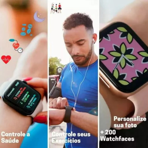 Relógio Smartwatch X8 Ultra Para Android E Ios Tela Hd Nfc