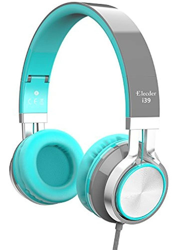 Elecder I39 Auriculares Con Microfono Plegable Liviano Ajus