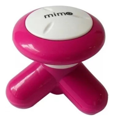 Mini Masajeador Para Cuello, Cabeza, Cuerpo Mimo Relajante Color Fucsia 110v