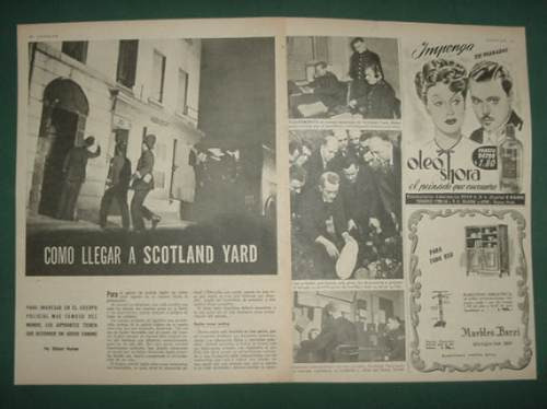 Clipping 2 Pgs Ingreso A Scotland Yard Ingreso Policia