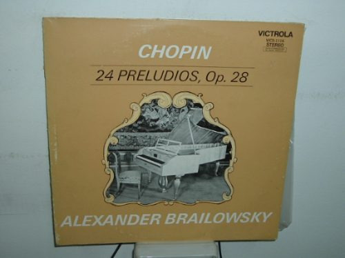 Alexander Brailowsky 24 Preludios Op 28 Chopin Vinilo Arg