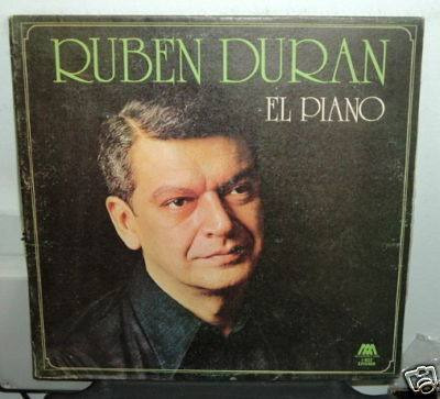 Ruben Duran El Piano Cancion Con Todos Vinilo Argentino