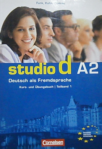 Livro Studio D A2 - Deutsch Als Fremdsprache - Funk; Kuhn; Demme [2013]