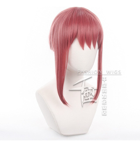 Xt / Chainsaw Man Makima Cosplay Peluca Largo Pelo Halloween