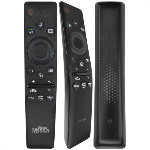 Control remoto compatible con televisores inteligentes Samsung 4K con comando de voz Netflix Primevideo con baterías