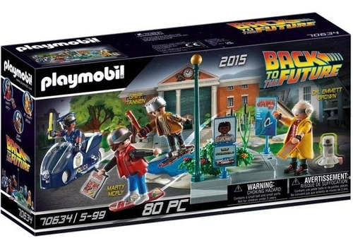 Playmobil Back To The Future - Persecución Hoverboard