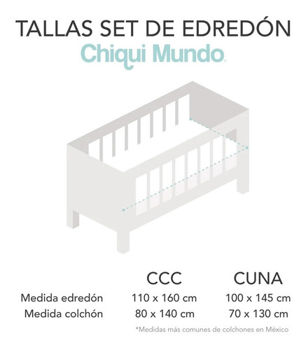Set De Edredón Cama, Cuna Y Corral, 6 Pzas. Varios Diseños. Elefantitas