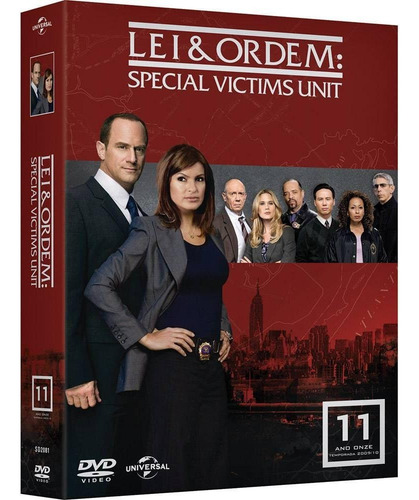 Lei & Ordem: Special Victims Unit 11ª Temp - Box Com 5 Dvds