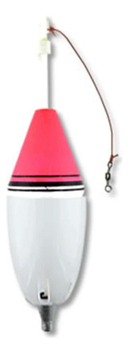 Boia Cevadeira Gigante S/ Rolha 65g 21cm Rosa C/ Branco Nº37