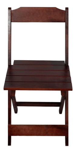 Mesa Tampo Madeira Retangular Dobravel C/ 4 Cadeiras 120x70