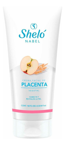 Crema Facial De Placenta Vegetal Sheló Nabel 250ml Tipo de piel Mixta