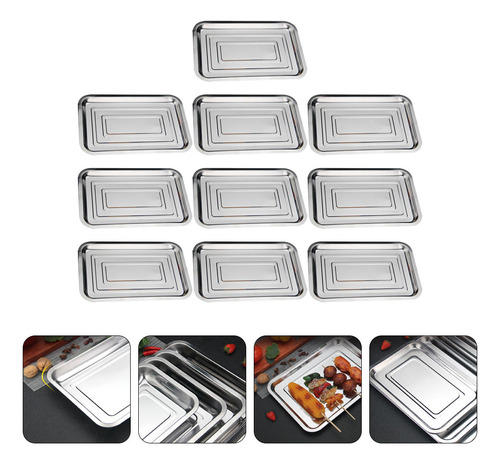 Bandeja Steaming Insert Para Sartén, 10 Unidades