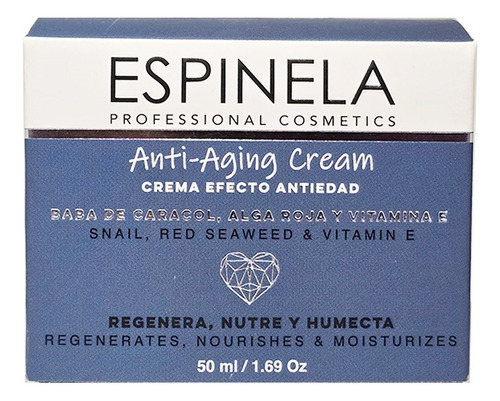 Crema Facial Humectante De Día Con Baba De Caracol Espinela Tipo de piel Todo tipo de piel