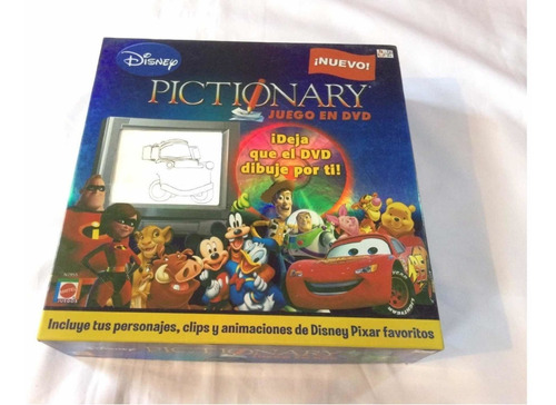 Pictionary Disney Dvd Juego De Mesa 