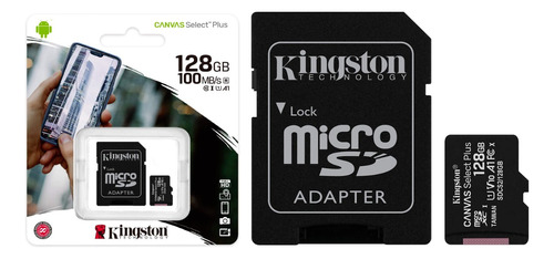 Memoria Micro Sd Kingston Clase 10 128gb Original