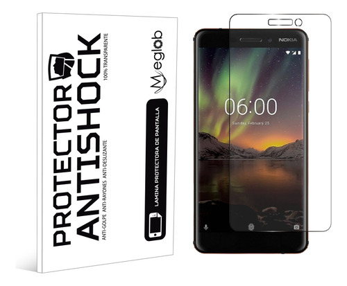 Protector Mica Pantalla Para Nokia 6 2018