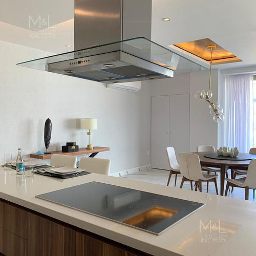 Departamento En Venta En Cancún, Icono Towers De 3 Recámaras Con Cuarto De Servicio