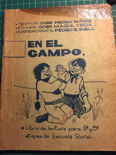 Libro De Enseñanza De Lectura Escuela Rural - En El Campo