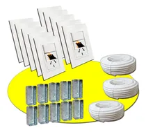 Comprar Kit Instalación Domiciliaria Eléctrica Completa Llave Luz