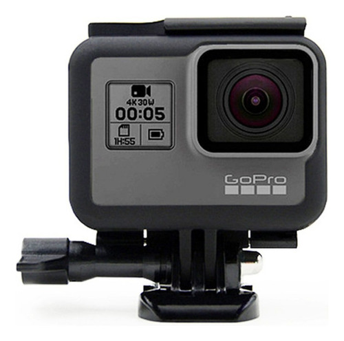 Suporte Case Frame Armação De Proteção Para Gopro 5/6/7 Cor Preto