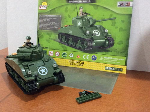 Cobi Tanque Sherman Bloques De Construcción