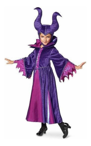 Malefica Bella Durmiente Disfraz Talla 7-8 Disney Store