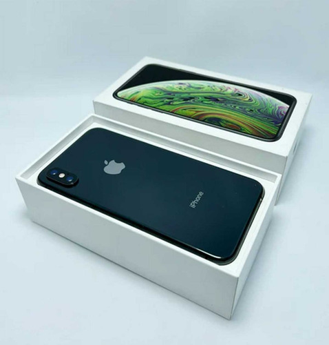 Imagen 6 de 7 de iPhone XS Space Gray 64gb Cargador Cable Funda Glass Cuota