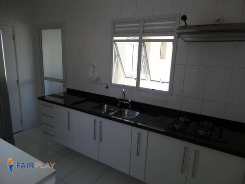 Imagem 12 de 29 de Apartamento Possuindo 127m2 Com 3 Suítes No Brooklin-sp - Ap6377
