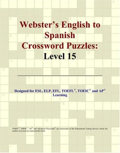 Libro:  English To Spanish Crossword Puzzles: Level 15