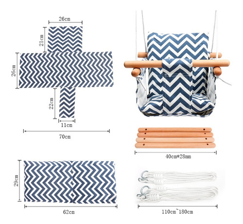 Silla Colgante De Ocio Para Interiores Y Exteriores Columpio