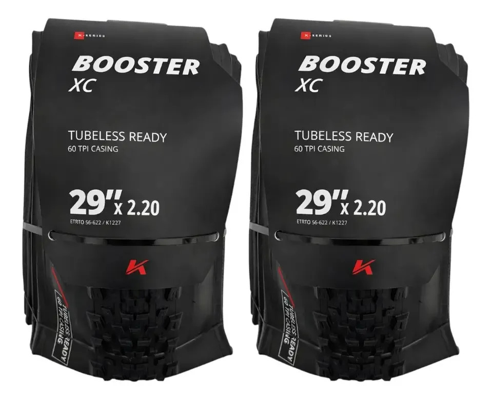 Par Pneus Booster Xc Kenda Aro 29 Tubeless 60 Tpi Bike Mtb