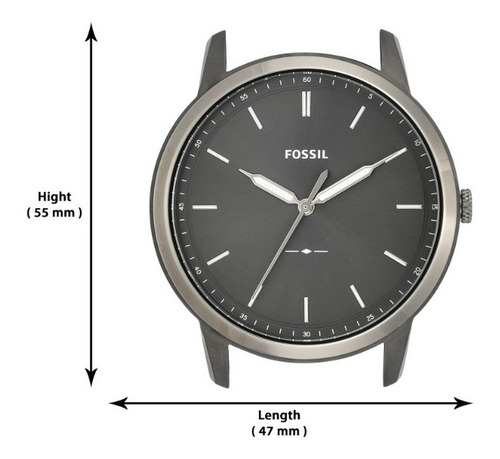 Imagen 5 de 8 de Reloj Hombre Fossil The Minimalist 3h Analogo