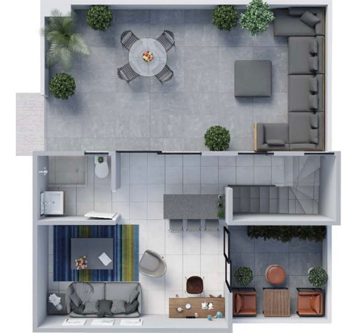 Precioso Departamento En El Mirador, 124 M2, Terraza De 18 M2, 3 Recamaras, Roof