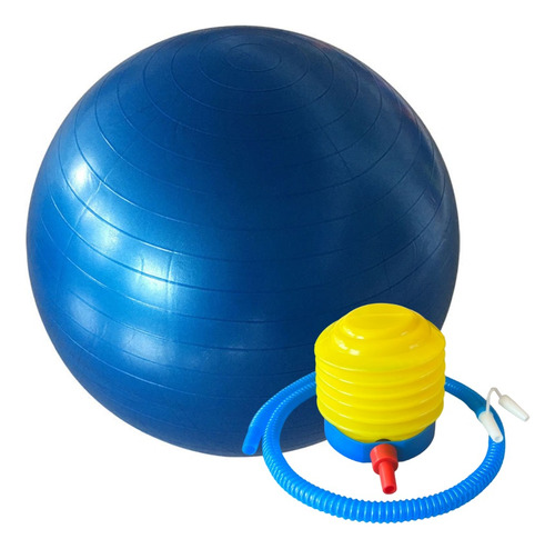 Pelota Balon Pilates Yoga 75 Cms + Inflador Gym Ball Sport