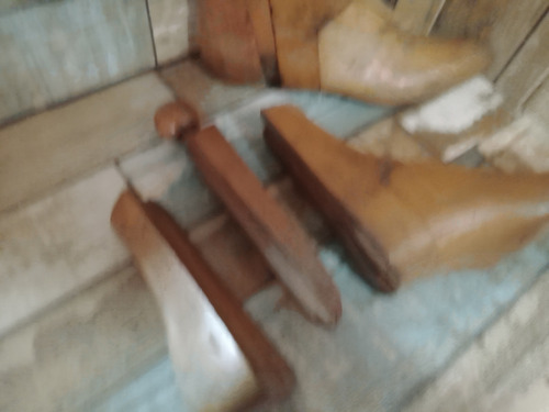 Antiguas Hormas De Botas Zapatos Madera (Usado)