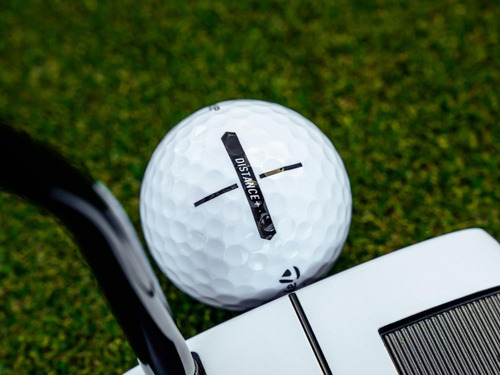 Imagen 6 de 7 de Docena De Pelotas De Golf Taylormade Distance + Color Blanco