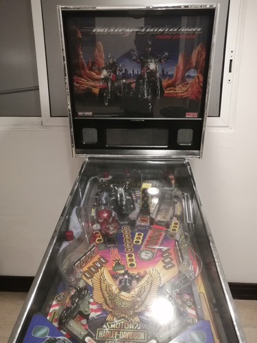 Maquina De Pinball Edicion Harley Davidson (Usado)