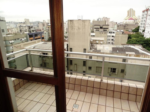 Imagem 13 de 24 de Vendo Cobertura Duplex De Dois Dormitórios, Com Garagem, Centro De Porto Alegre - Co0450