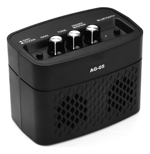 Amplificador Aroma Ag-05 Recarregavel Para Guitarra