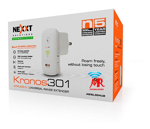 Extensor De Señal Kronos 301 Nexxt 300mbps