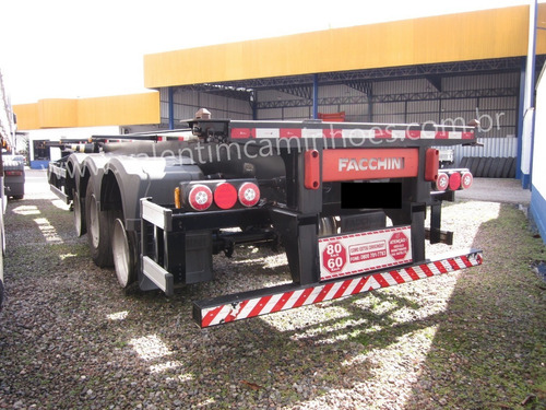 Imagem 1 de 9 de Carreta Facchini Porta Container Ls - 2018