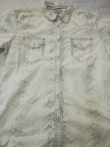 Camisa Arizona Talla M (etro Milano,floreada,vaquero,moda 