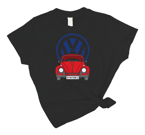 Playera Vw - I Love My Vocho