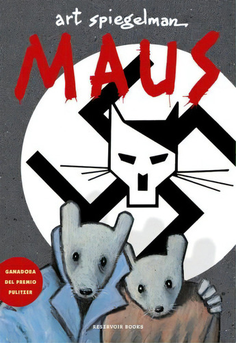 Maus, de Spiegelman, Art. Editorial Mondadori, tapa blanda en español, 2007