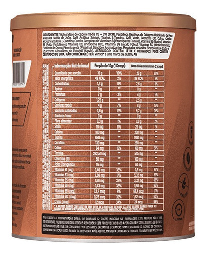 Suplemento en polvo Caffeine Army Supercoffee Classic Size Proteína sabor original x 220g