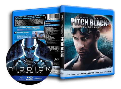 Riddick Pitch Black Las Crónicas Riddick 3 Trilogia 3 Bluray