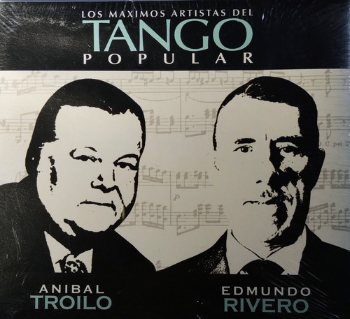 Edmundo Rivero Con Aníbal Troilo Cd Nuevo 16 Temas Éxitos