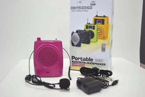 Kit Professor Microfone Lp 1200 Rosa - Leac´s