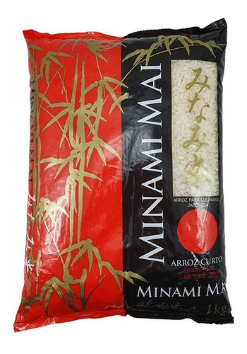 Arroz Japones Sushi Temaki Minami Mai Curto 1kg