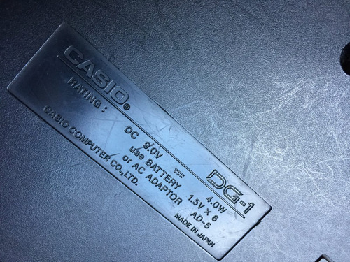 Guitarra Digital Casio Dg-1